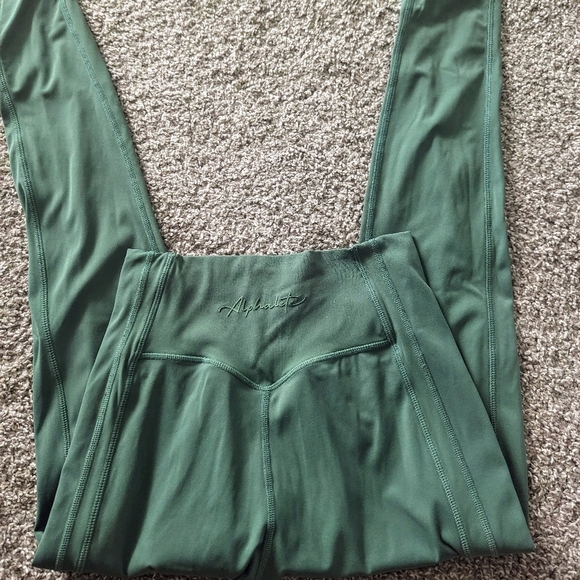 Alphalete-Pulse Kinetic Legging - Luxury Green - Picture 5 of 6